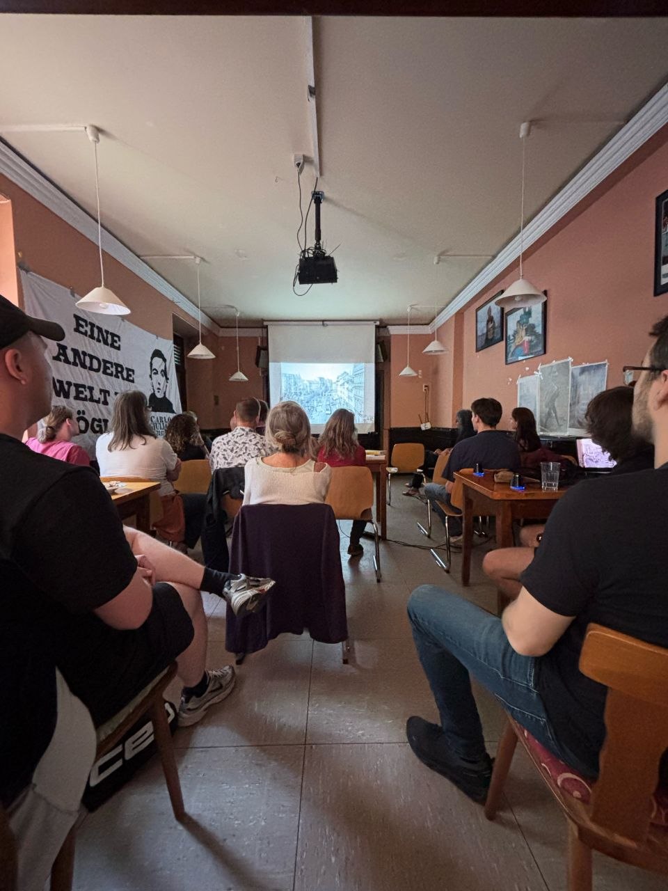 Eindrücke vom KU Filmabend im Taranta Babu zu Karl Brauner